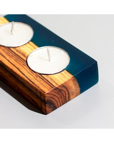 Epoxy Resin T-Light Candle Holder-1