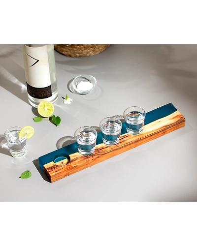 Epoxy Resin Shotglass Holder-1