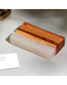 Epoxy Resin Card Holder