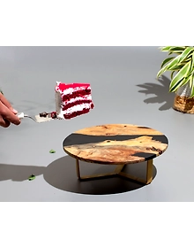 Epoxy Resin Cake Platter