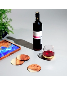 Epoxy Resin Coasters (Round)
