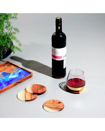 Epoxy Resin Coasters (Round)-2