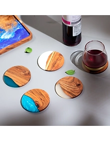 Epoxy Resin Coasters (Round)