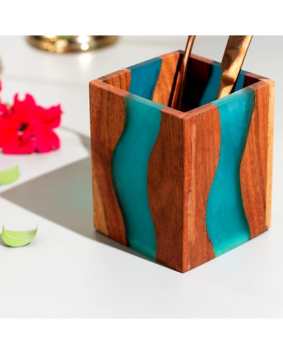 Epoxy Resin Cutlery Holder-1