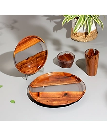 Epoxy Resin Dining Set