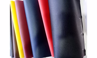 PVC LEATHER FABRIC VINYL PLAIN