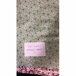 100% cotton satin print