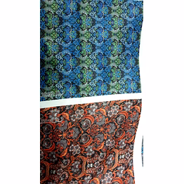 linen cotton digital print 58"