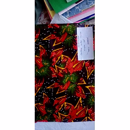 micro cotton wax print fabric 47"