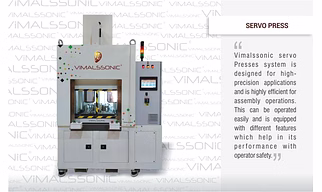 Servo Press Vimalssonic