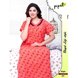 Premium Ladies P.V Aline Nighty Design No. 1210