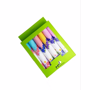Premium Ladies Printed 6 Pcs Hankies