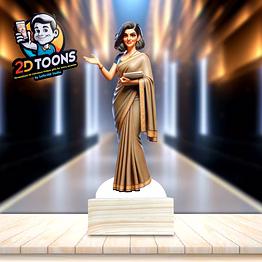 selfie 360 spiritual scholar 2d toons: personalized caricature gift by selfie360 studio