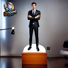 selfie 360 customized 2d caricature gift by selfie360 studio