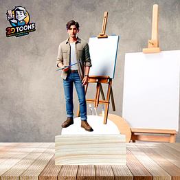 selfie 360 personalized 2d caricature gift - elevate your gifting game!