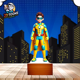 selfie 360 customized 2d toons - personalized caricature gifts by selfie360 studio