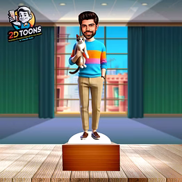 selfie 360 personalized 2d toons caricature gifts by selfie360 studio