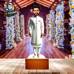selfie 360 custom 2d toons caricature gift - personalized & unique by selfie360 studio