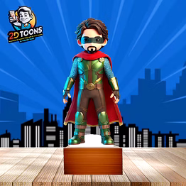 selfie 360 personalized 2d caricature gifts: custom cartoon art for loved ones by selfie360 studio