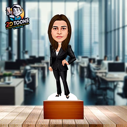 selfie 360 personalized 2d toons caricature gift by selfie360 studio