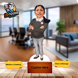 selfie 360 custom personalized 2d toons caricature gifts by selfie360 studio