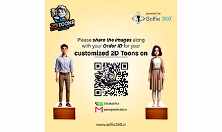 2D Toons, Personalized 2D Caricature Gift for Friends and Family