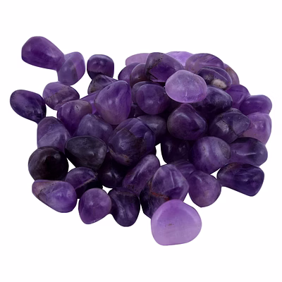 amethyst tumbles | natural healing crystal tumble stone for positive energy | medidation vastu correction aura cleaning(ki_17)