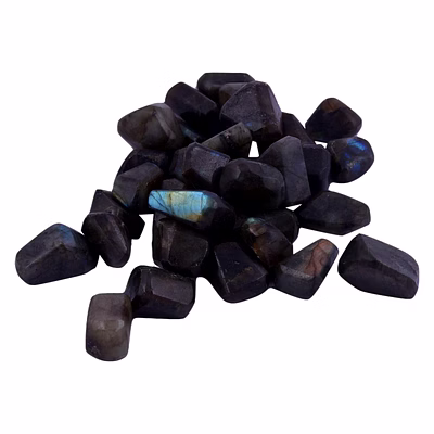 labradorite tumbles | natural healing crystal tumble stone for positive energy | medidation vastu correction aura cleaning(ki_18)