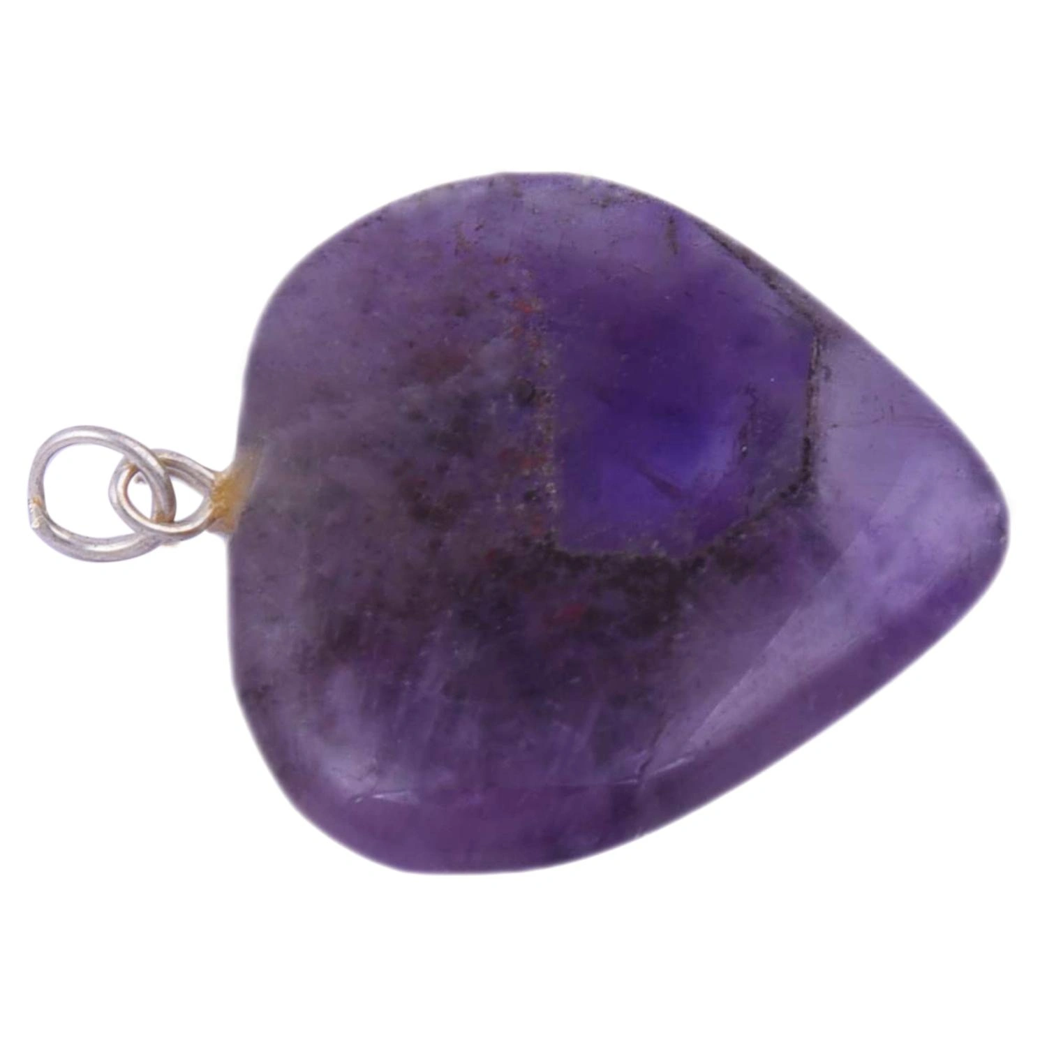 Amethyst Hear Pandent for Reiki Healing and Crystal Healing,Traditional Astrological Pandent for Women and Mens for  Chakra Healing | Lucky Charm Positive Vibes Energy(PRI_26)-5