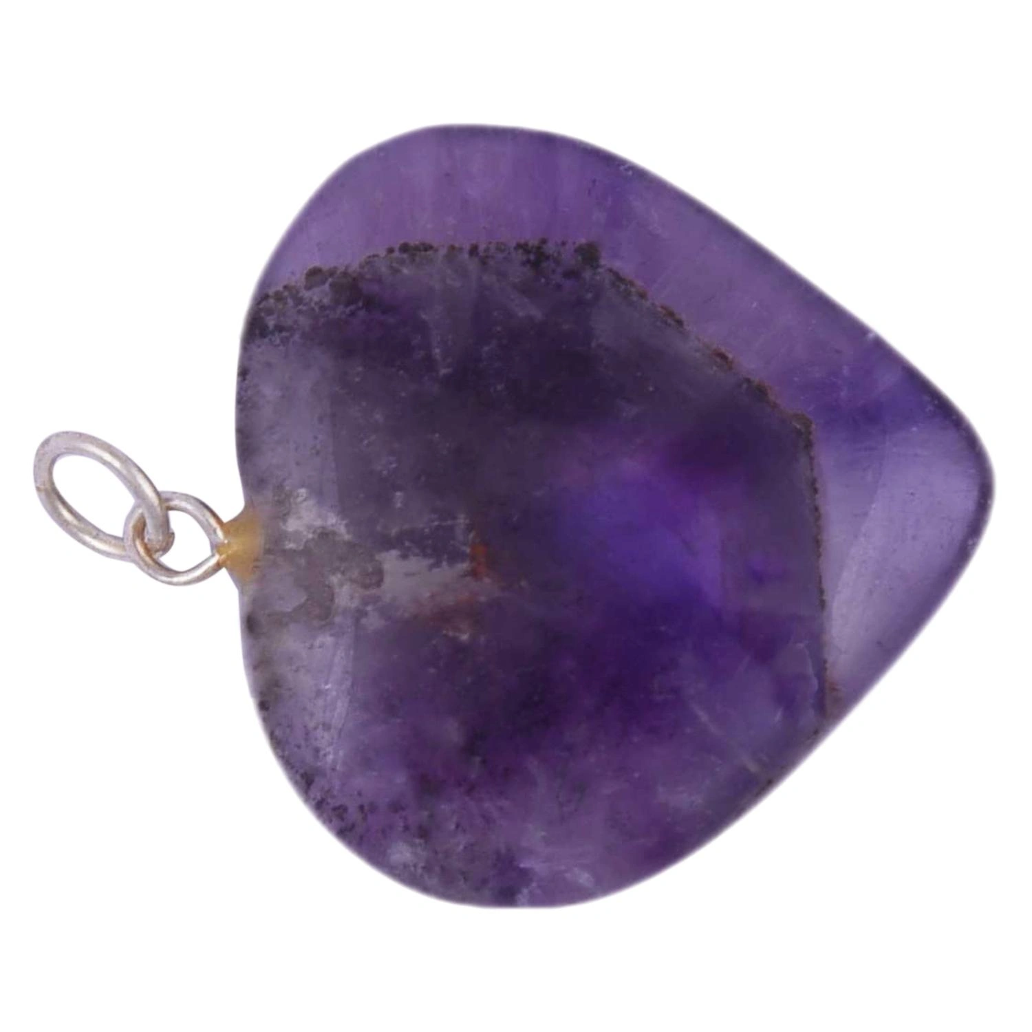 Amethyst Hear Pandent for Reiki Healing and Crystal Healing,Traditional Astrological Pandent for Women and Mens for  Chakra Healing | Lucky Charm Positive Vibes Energy(PRI_26)-4