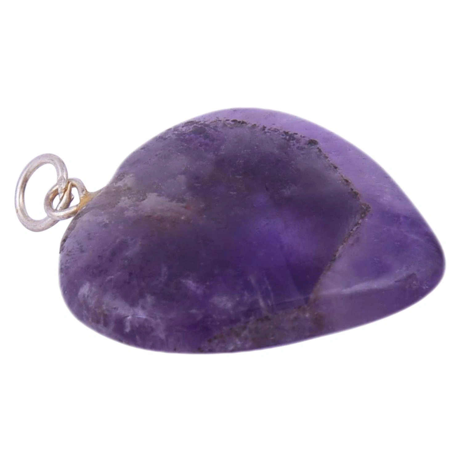 Amethyst Hear Pandent for Reiki Healing and Crystal Healing,Traditional Astrological Pandent for Women and Mens for  Chakra Healing | Lucky Charm Positive Vibes Energy(PRI_26)-2