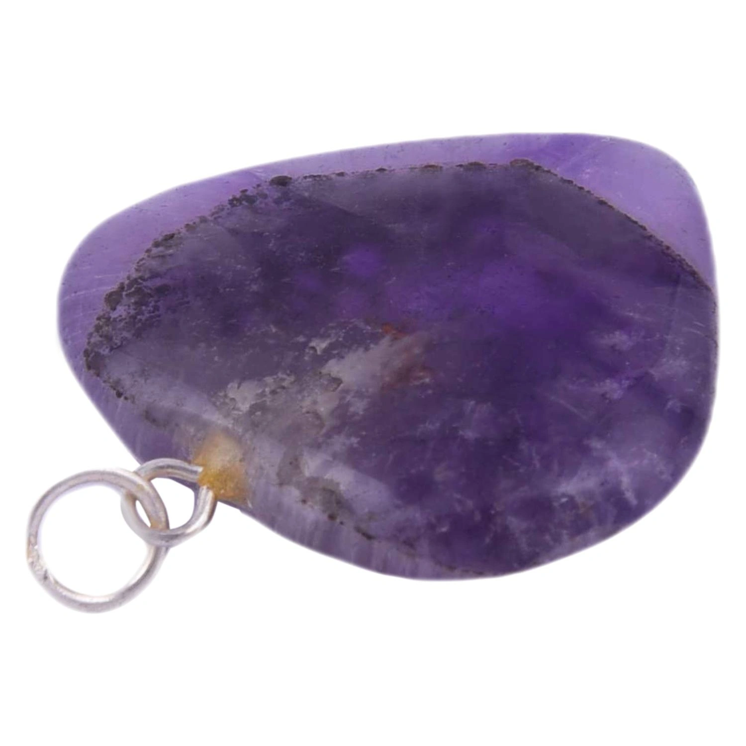 Amethyst Hear Pandent for Reiki Healing and Crystal Healing,Traditional Astrological Pandent for Women and Mens for  Chakra Healing | Lucky Charm Positive Vibes Energy(PRI_26)-1