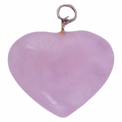 rose quartz heart pendant for reiki healing and crystal healing,traditional astrological pendant for women and mens | lucky charm positive vibes energy | necklace,pendant,gifts(ki_32)