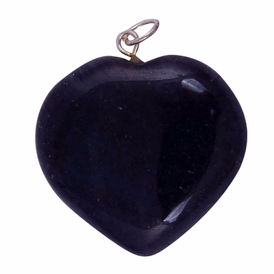 black turmoline heart pendant for reiki healing and crystal healing,traditional astrological pendant for women and mens | lucky charm positive vibes energy | necklace,gifts_033(ki_33)