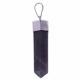 grey aventurine pencil pendant for reiki healing and crystal healing,traditional astrological pendant for women and mens for chakra healing | lucky charm positive vibes energy(ki_39)