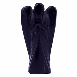 black obsidian angel angel for chakra healing, crystal healing, reiki healing, meditation & chakra balancing for unisex(ki_55)