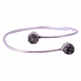 pyrite bangle bracelet healing and vastu, meditation, protection stylish bracelet for girls/boys/women(ki_092)