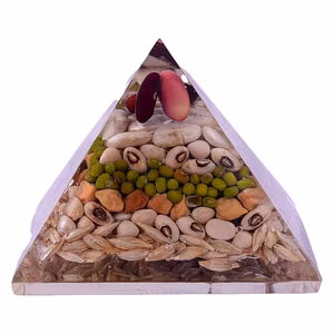 Annapurna Orgone Pyramid for Goddess of Food,Annapurna Devi, Food and Prosperity(KI_095)