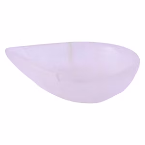 Clear Quartz Deepak, Handmade Diya for Temple, Ramlala, Diwali, Navratri Pooja and Festival Decoration Lightning Diya(KI_114)