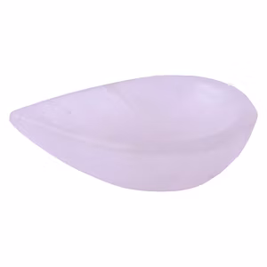 Clear Quartz Deepak, Handmade Diya for Temple, Ramlala, Diwali, Navratri Pooja and Festival Decoration Lightning Diya(KI_121)
