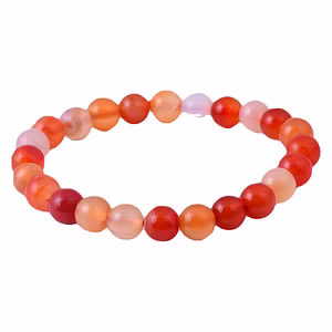 Carnelian Bracelet Healing and Vastu, Meditation, Protection Stylish Bracelet for Girls/Boys/Women(KI_128)