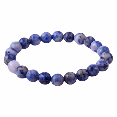 sodalite bracelet healing and vastu, meditation, protection stylish bracelet for girls/boys/women(ki_130)