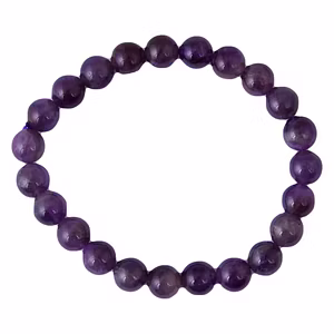 Amethyst Bracelet Healing and Vastu, Meditation, Protection Stylish Bracelet for Girls/Boys/Women(KI_132)
