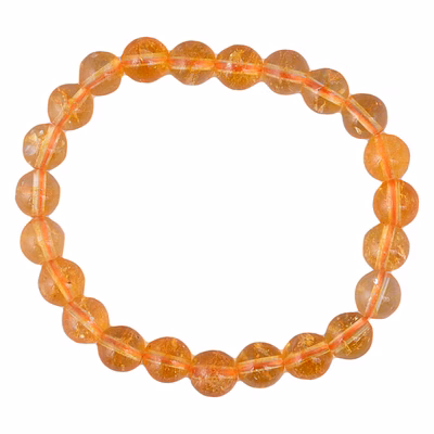 citrine bracelet healing and vastu, meditation, protection stylish bracelet for girls/boys/women(ki_138)