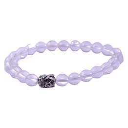 clear quartz bracelet healing and vastu, meditation, protection stylish bracelet for girls/boys/women(ki_141)