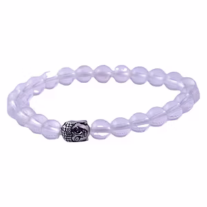 Clear Quartz Bracelet Healing and Vastu, Meditation, Protection Stylish Bracelet for Girls/Boys/Women(KI_141)