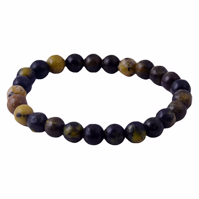 yellow serpentine bracelet healing and vastu, meditation, protection stylish bracelet for girls/boys/women(ki_150)
