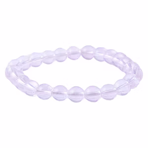 Clear Quartz Bracelet Healing and Vastu, Meditation, Protection Stylish Bracelet for Girls/Boys/Women(KI_155)
