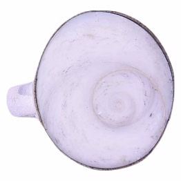 oval howlite ring for men and women(ki_161)