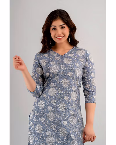 Cotton Kurti Pent set-1